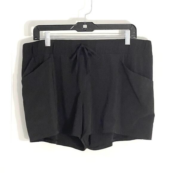 All in Motion Moisture-Wicking Drawstring Black Shorts Size XL 🖤 - Picture 3 of 5